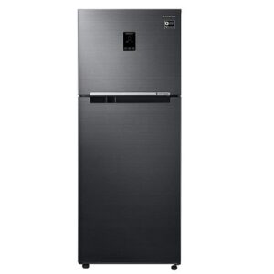 Samsung 394 L 3 Star ( 2019 ) Frost Free Double Door Refrigerator(RT39M5538BS/TL, Black Inox, Convertible) by Samsung