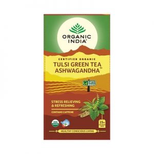 Organic India - Tulsi Green Tea Ashwagandha