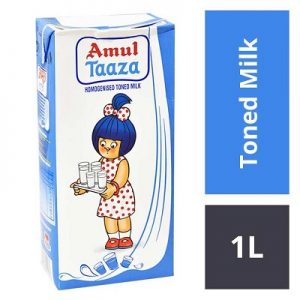 Amul Milk - Taaza Toned