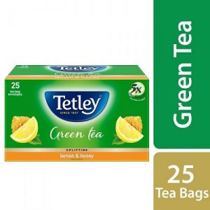 Tetley Green Tea Bags-Lemon & Honey